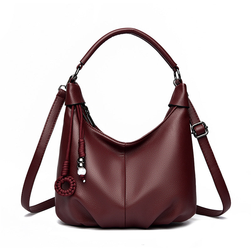 Women's Simple Hobo Korean Style Big Women's Shoulder Bag