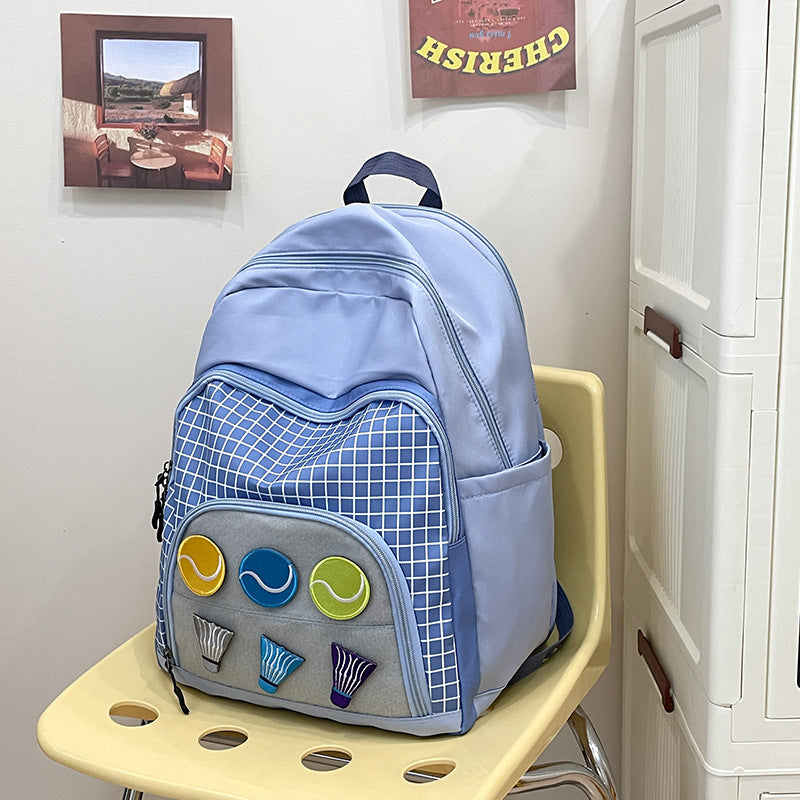Women's & Men's Summer Junior Large Capacity Badminton Leisure Backpack