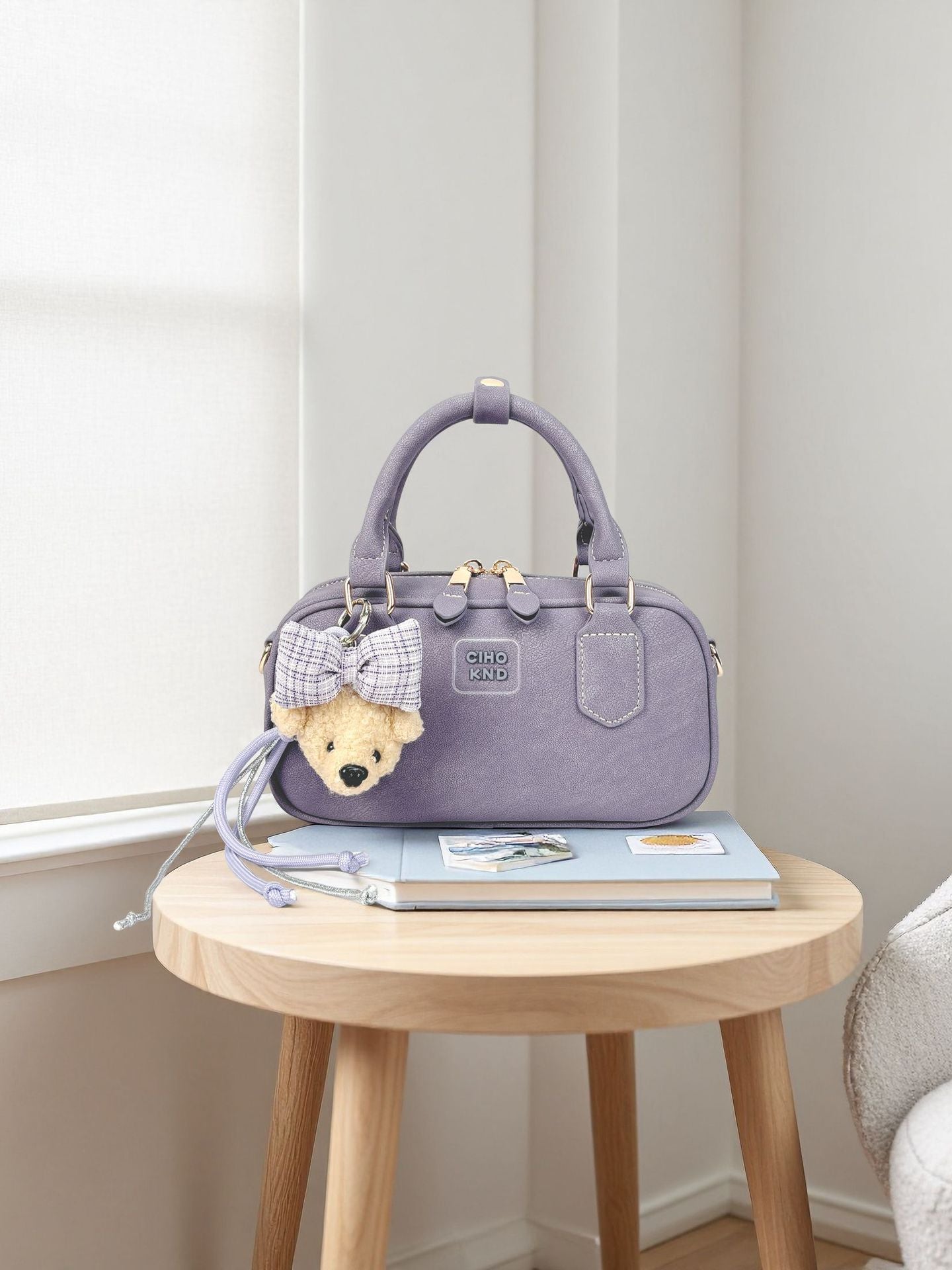 Women's Sweet Fairy Tale Pillow Taro Purple Women's Messenger Bag