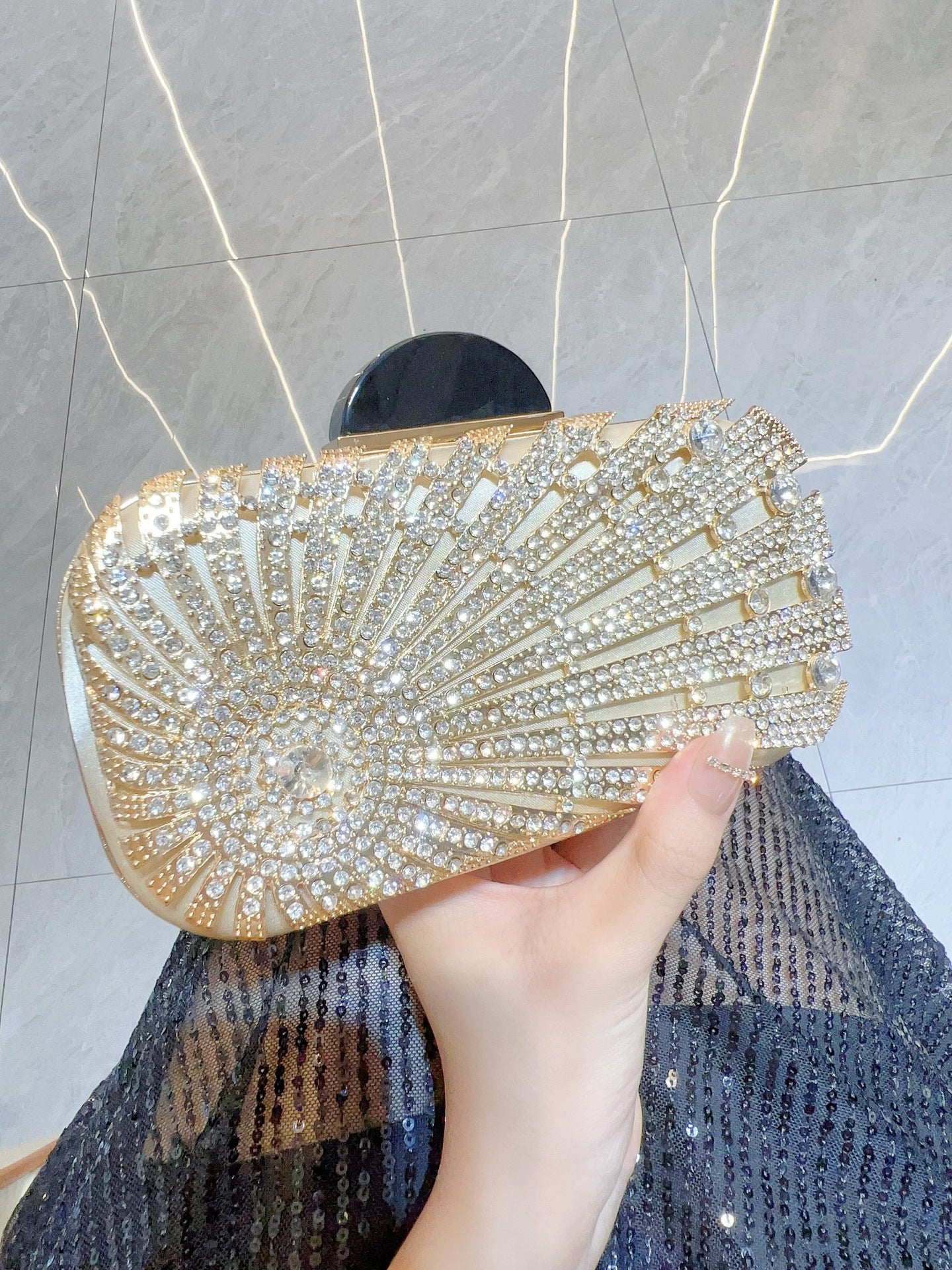 Diamond Clutch High-grade Banquet Hand Dinner Bags