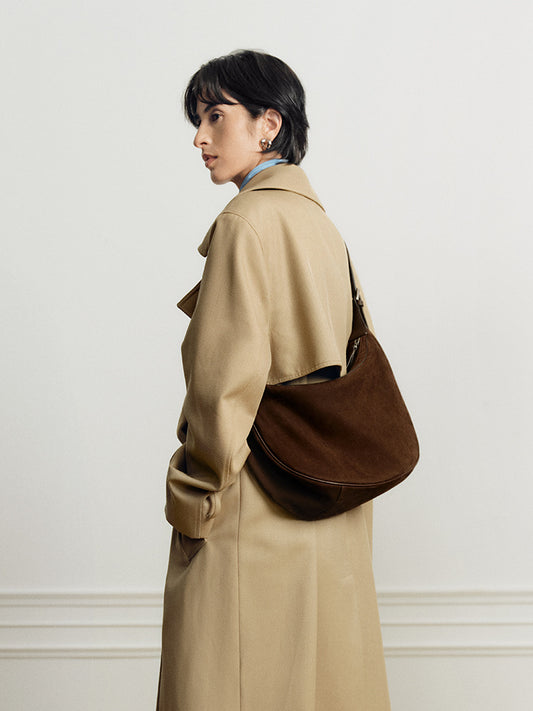 Women's Vegetable Tanned Matte Leather Selenodont One Genuine Bags