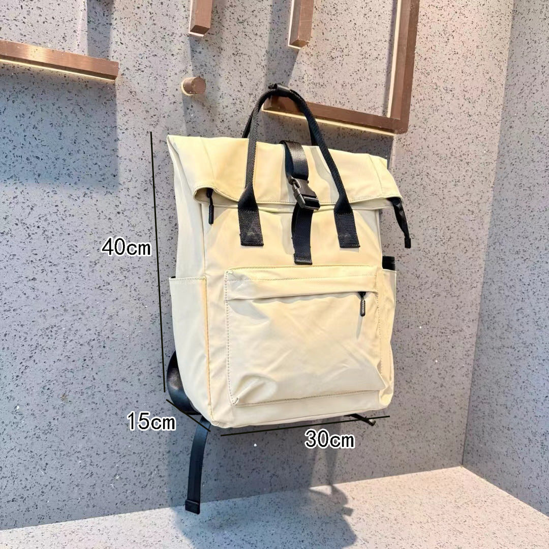 High-grade Female Junior High College Simple Leisure Backpack