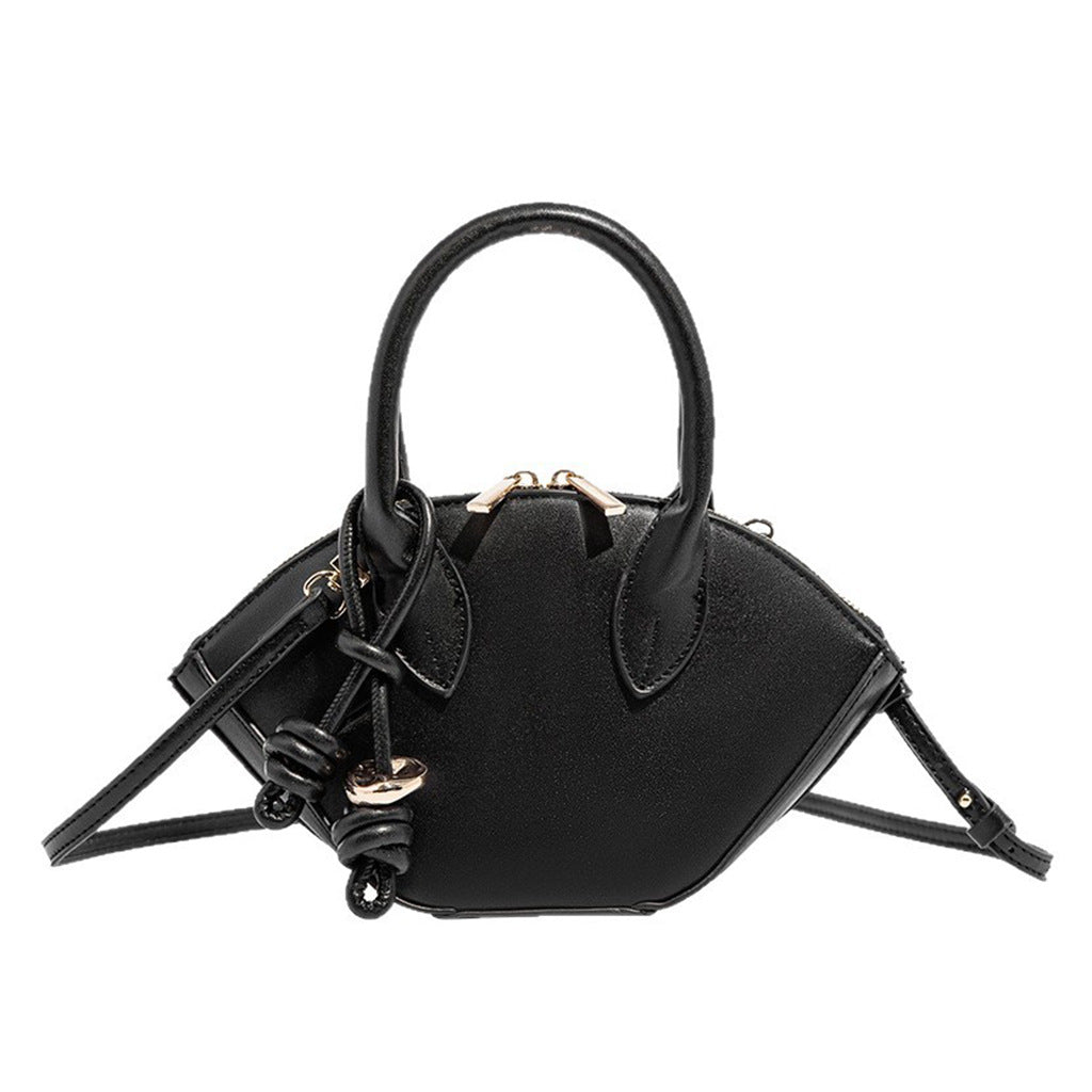 Women's Z Trendy Retro Double Metal Beaded Handle