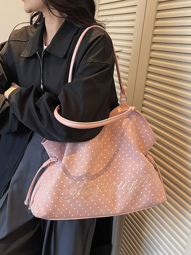 Women's Fashion Leisure Commute Large Capacity Winter Popular Women's Shoulder Bag