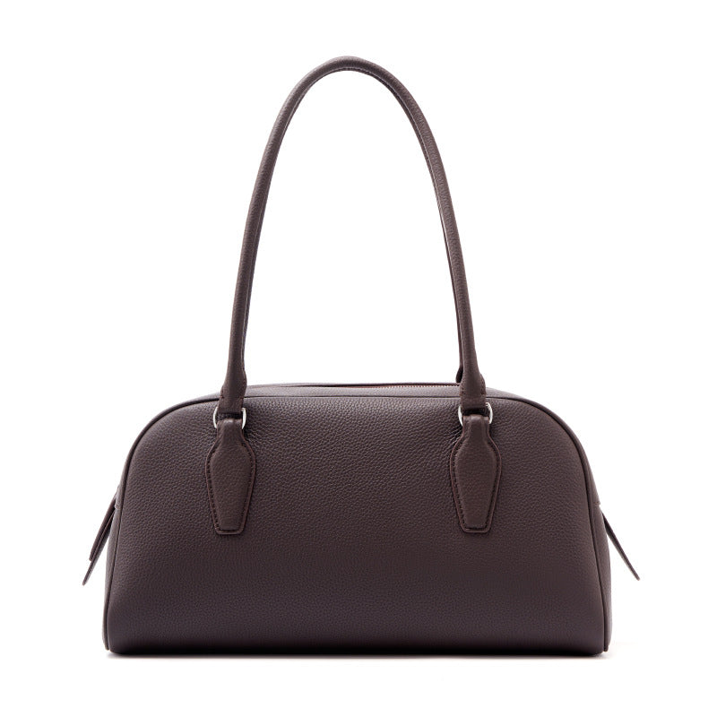 Spring Boston Bowling Genuine Leather Portable High Ladies Bags