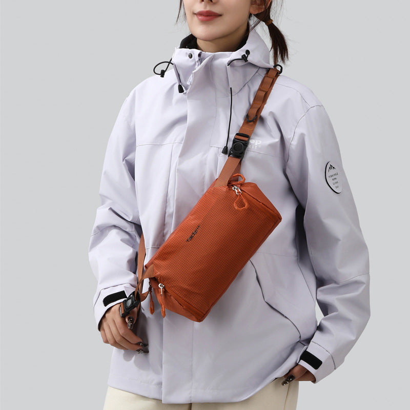 Women's Color Nylon Cloth Lightweight Commuter Large Capacity Shoulder Bags