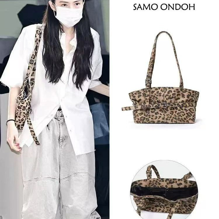 Niche Commuter Locomotive Large Capacity Totes Women's Shoulder Bag