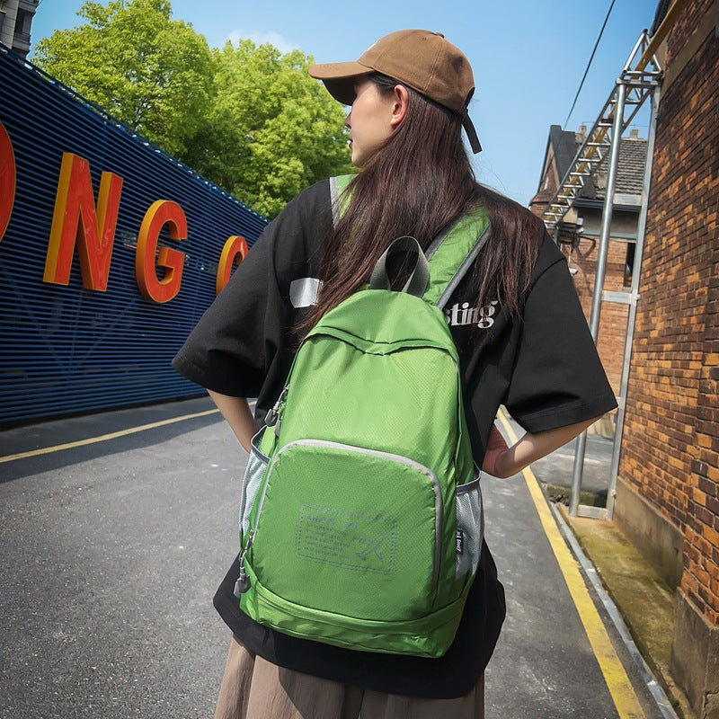 Women's & Men's Lightweight Commuter Foldable Portable Leisure Backpack