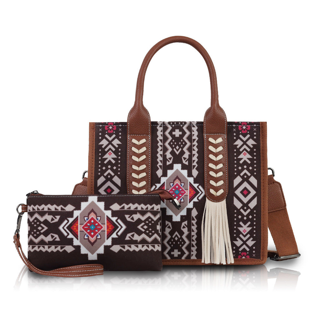 Bohemian Ethnic Style Tassel Special Mother Tote Bag