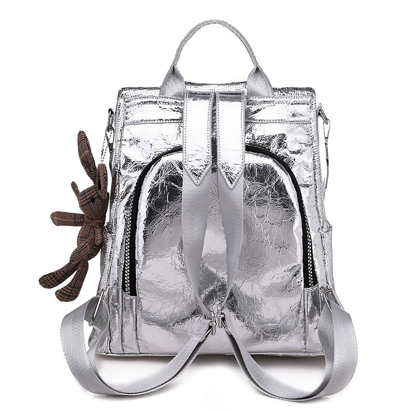 Women's Sequin Fashion Trend Korean Style High Leisure Backpack