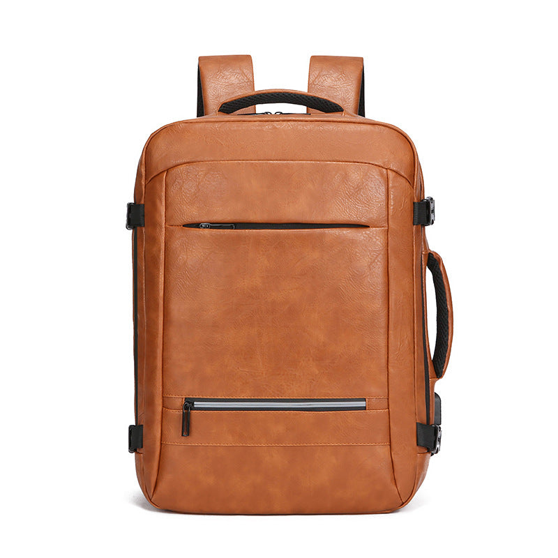 Men's Korean Style Large Capacity Simple Commute Business Backpack