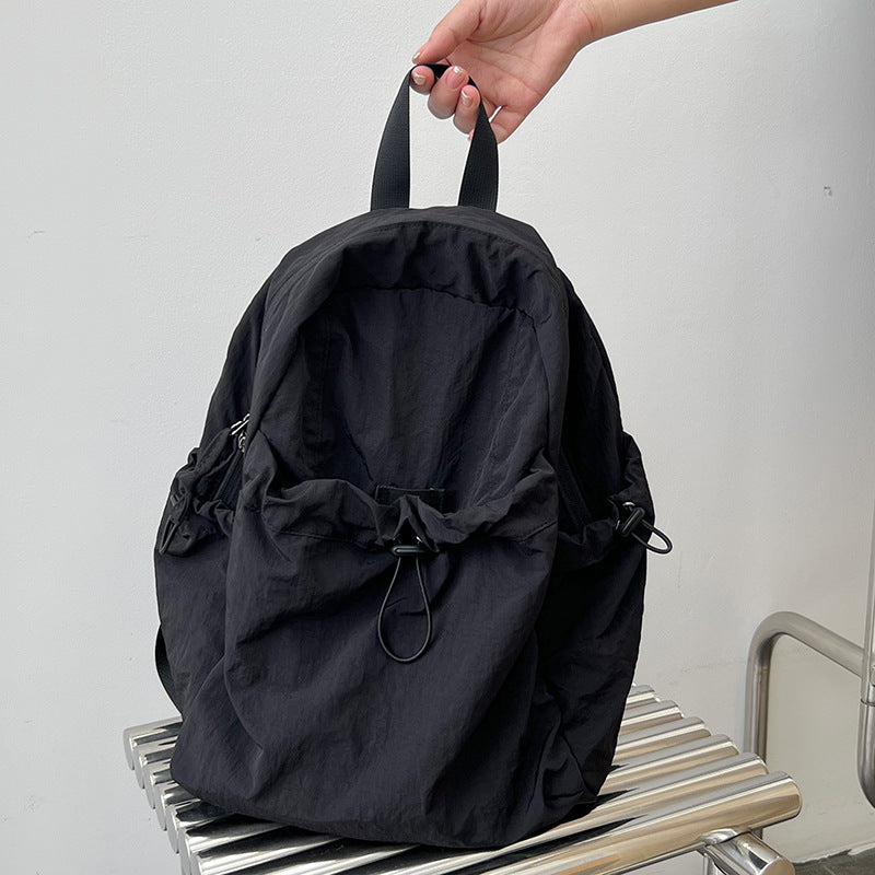 Korean Style Large Capacity Nylon Lightweight Leisure Women's Backpack