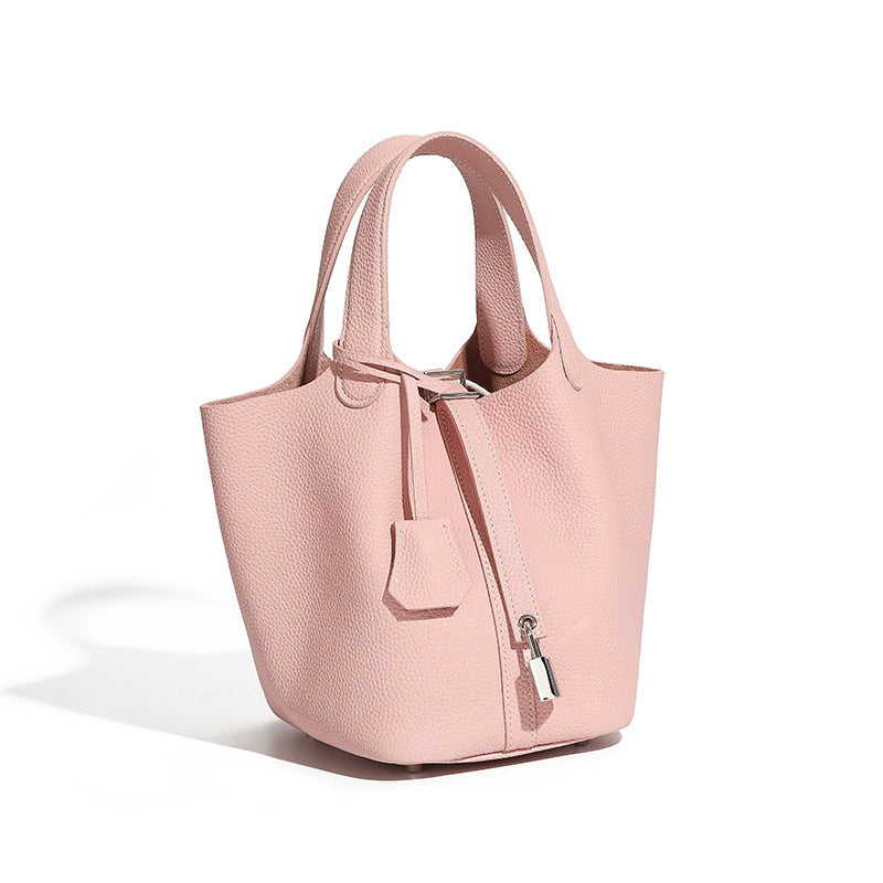 Women's Basket Genuine Leather Mummy Bridal Wedding High Women's Handbag