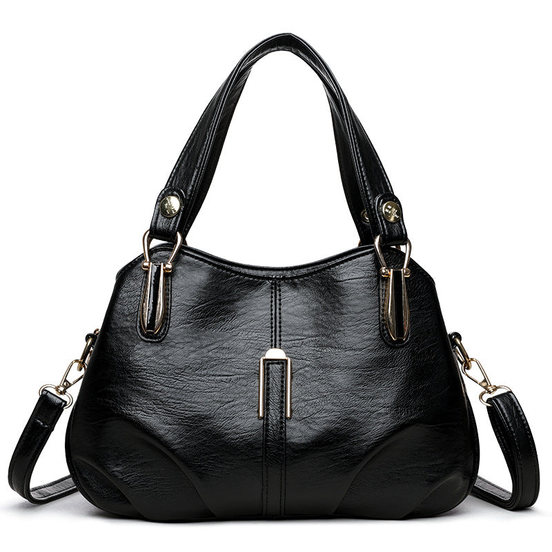 Women's Fashion Simple Popular Mom Portable Women's Handbag
