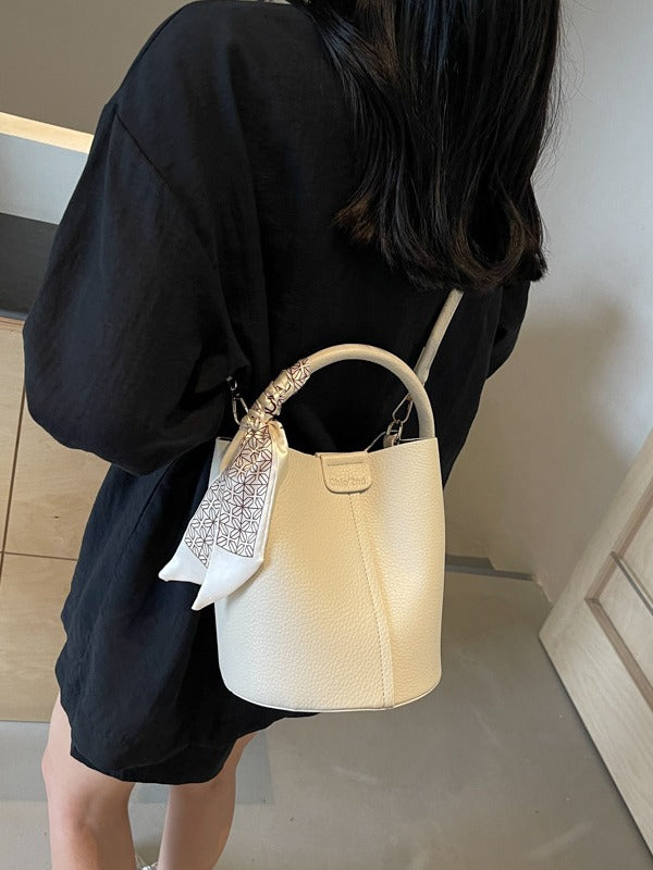 Women's High-grade Soft Leather Lychee Pattern Fashion Shoulder Bags