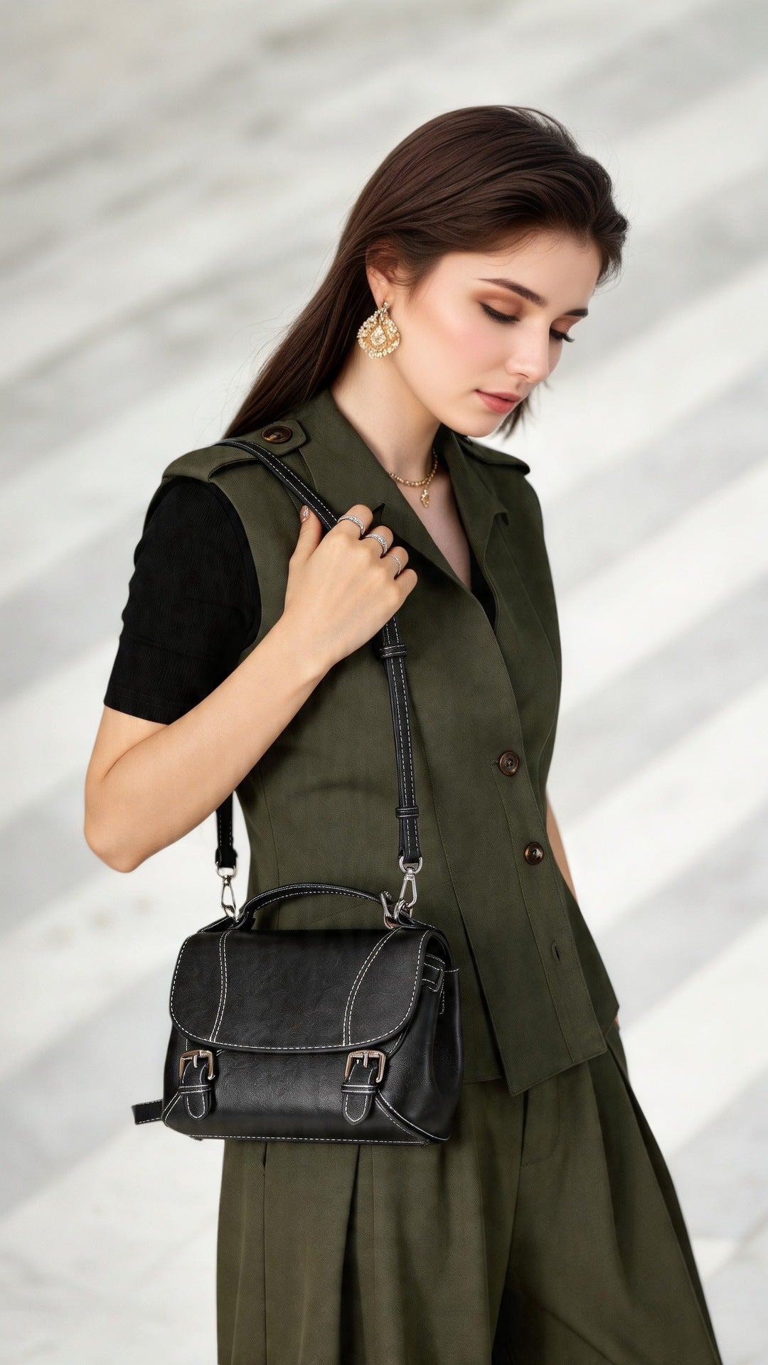 Women's Carrying Today Popular High-grade First Layer Commuter Genuine Women's Shoulder Bag