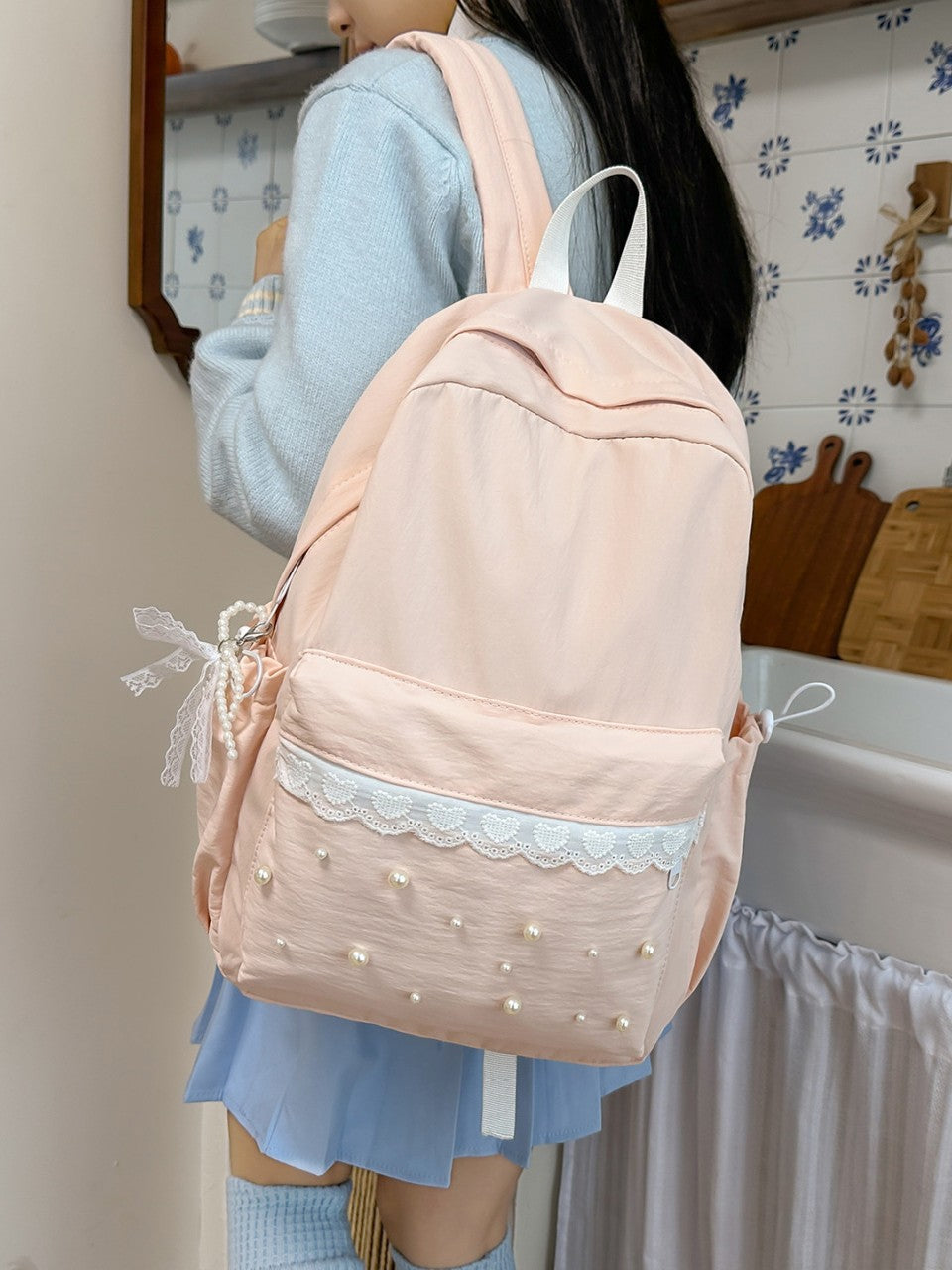 Female Junior High College Large Capacity Leisure Women's Backpack