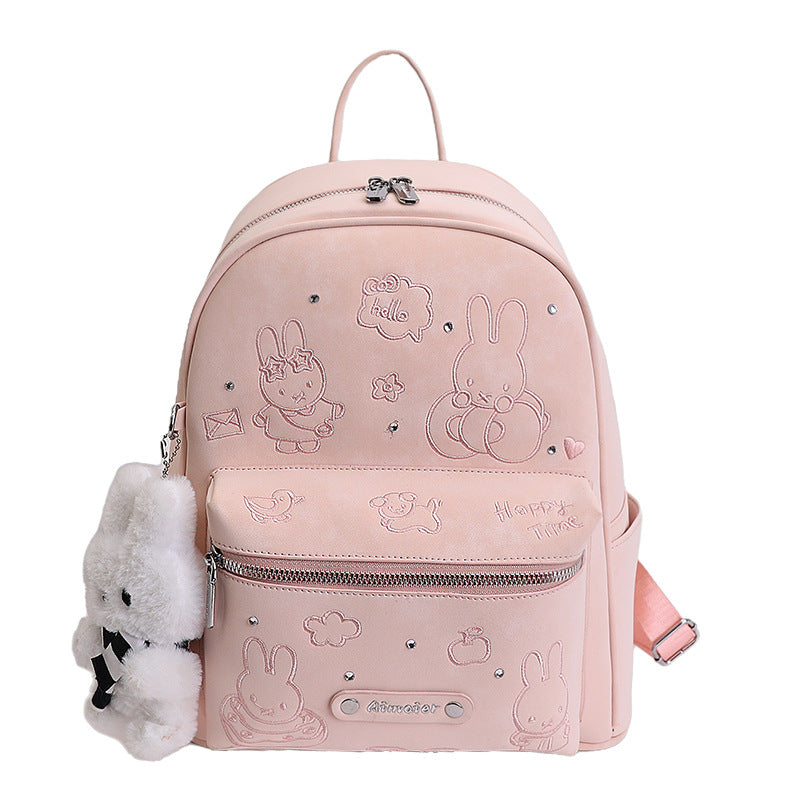 High-grade Niche Female Class Portable Traveling Women's Backpack
