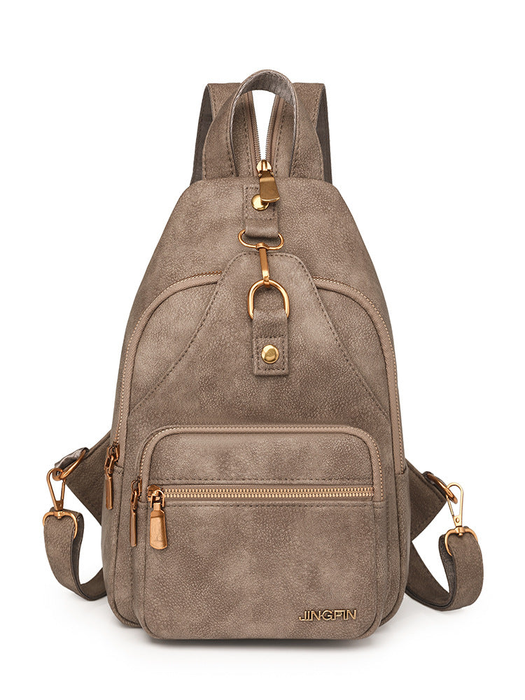 Women's Soft Leather Vintage Large Capacity Lightweight Bags