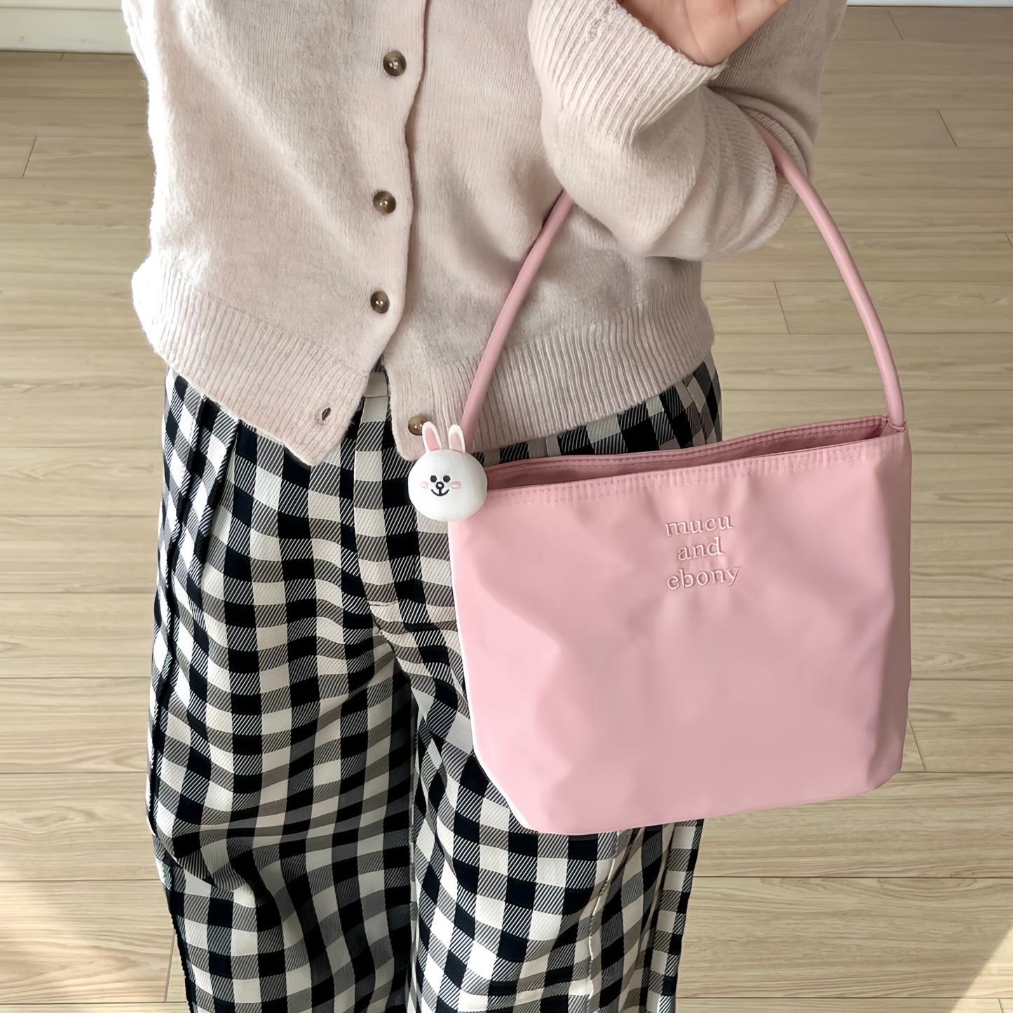 Trendy Attractive Women's Niche Nylon Commute Bucket Bags