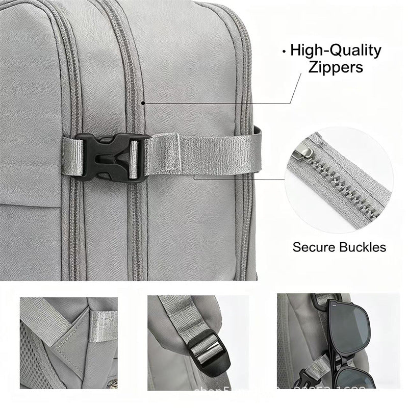 Women's & Men's Simple Lightweight Large Capacity With Shoe Compartments Women's Backpack