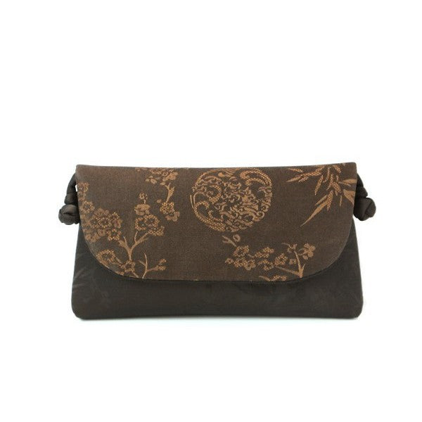 Cultural Heritage Chinese Style Mulberry Silk Song Dynasty Brocade National Shoulder Bags