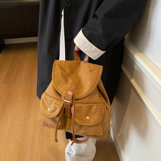 Women's Retro Fashion Trendy Leisure Commute Backpacks