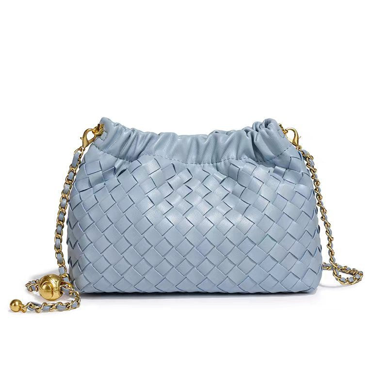 Women's High-grade Diamond Cloud Hand-woven Fashion Simple Bags