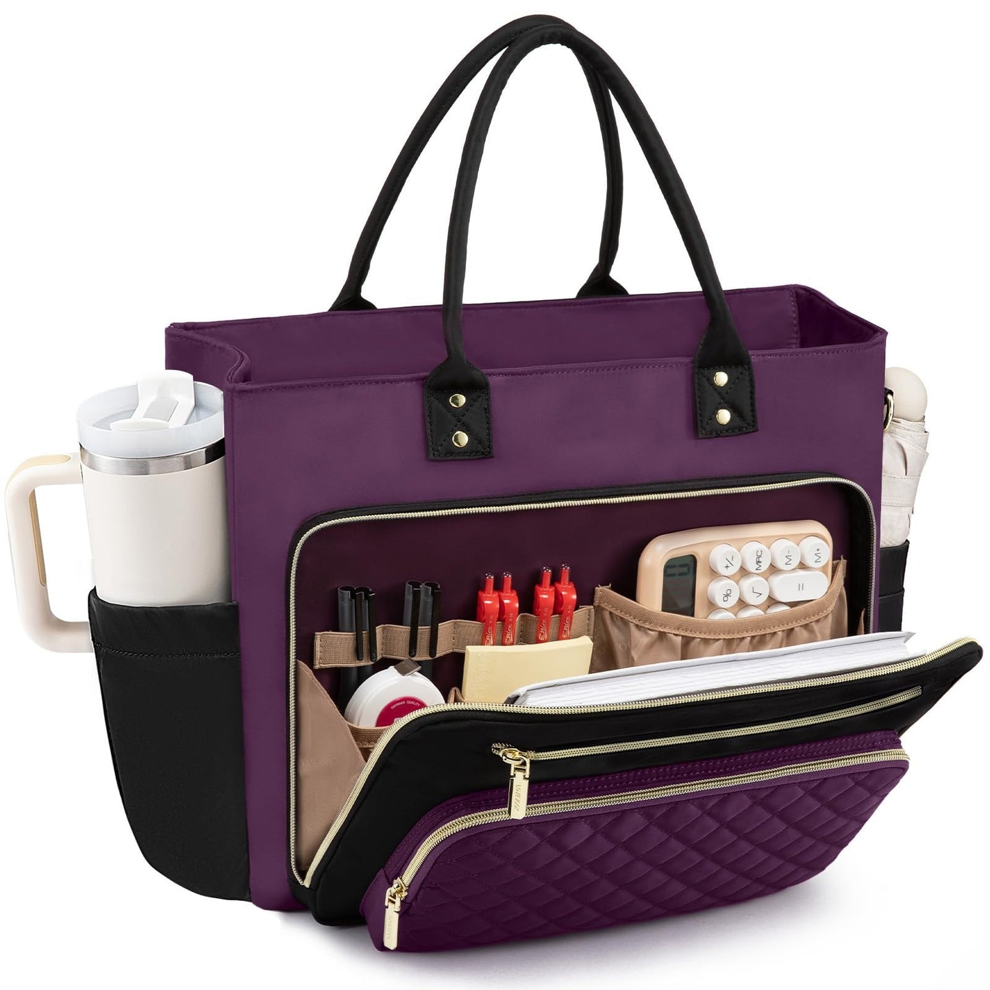 Women's Strap Large Cup Pouch Capacity Handbags