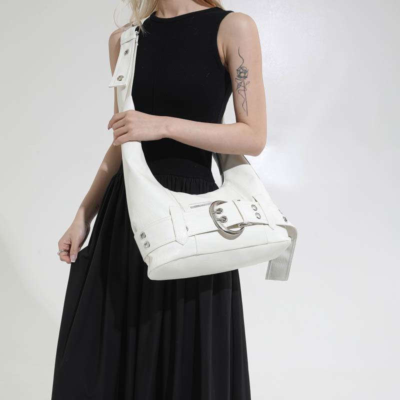 Women's Retro Trendy Out Commuter Large Capacity Sweet Cool Tote Bag