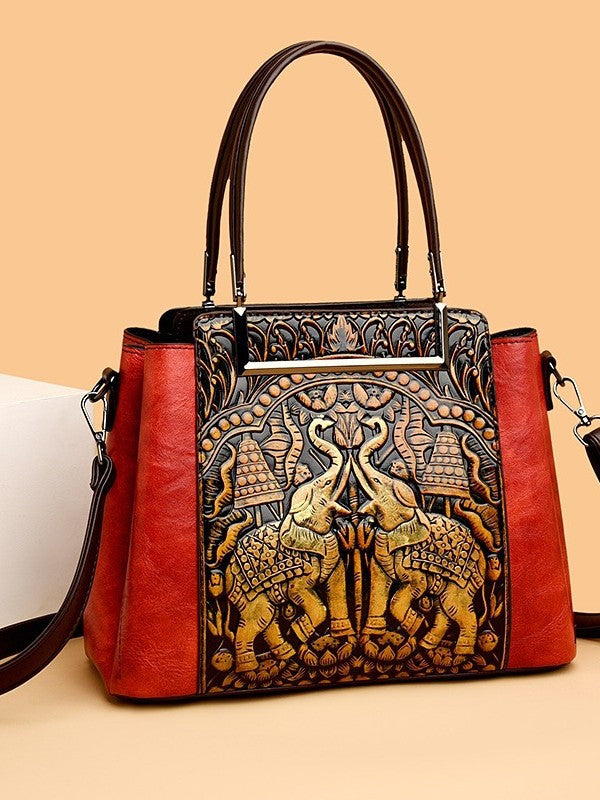 Women's High Sense Large Capacity Retro Fashion Women's Messenger Bag