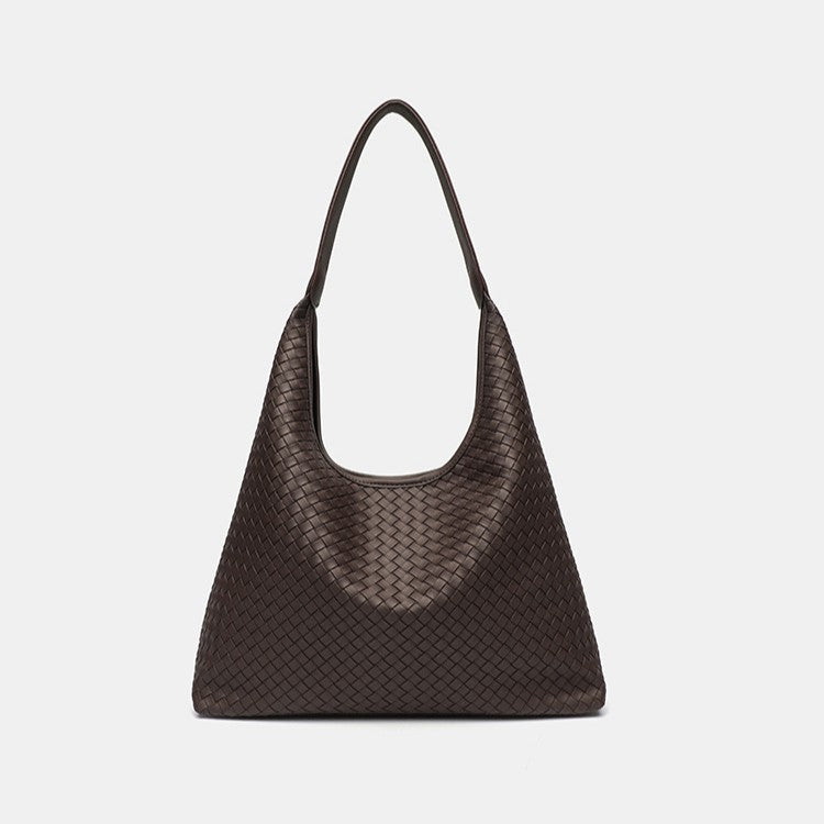 Women's Retro Commuter Super Hot Woven Soft Tote Bag