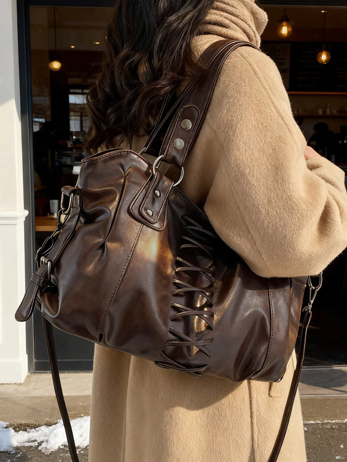 Women's Capacity High-grade Light Luxury Minority Underarm Bags