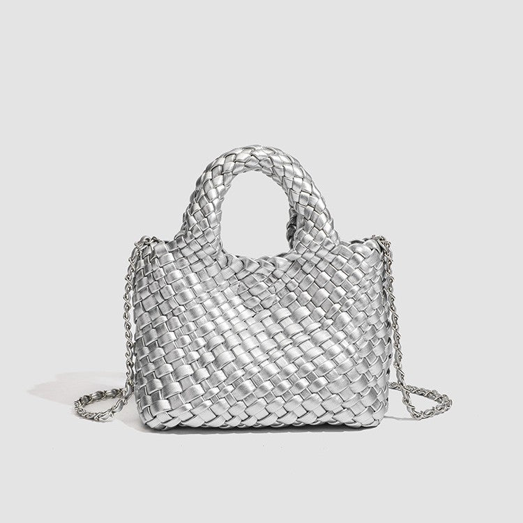 Design Hand-woven Vegetable Basket Daily Mini Women's Handbag