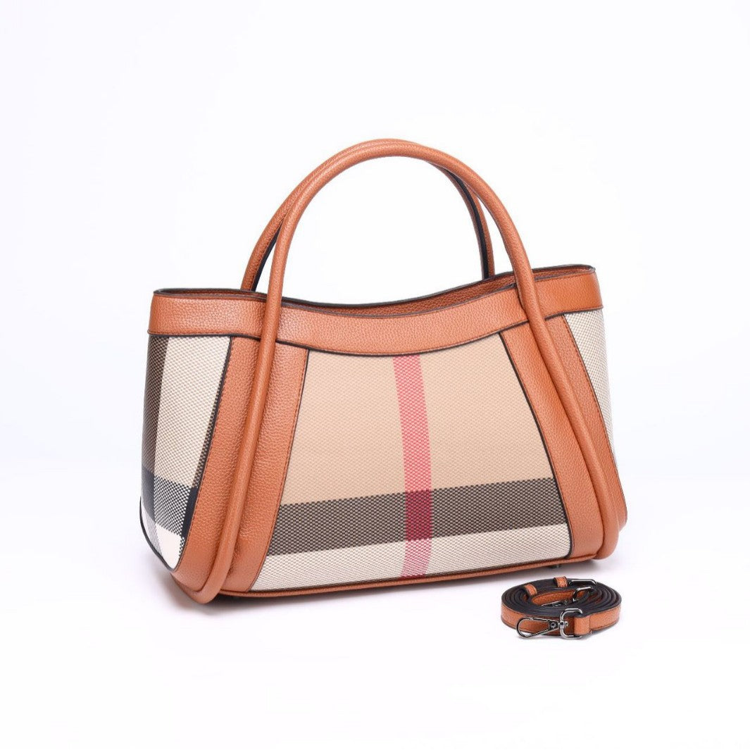 Women's Plaid Fashion High-grade Large Capacity Versatile Tote Bag