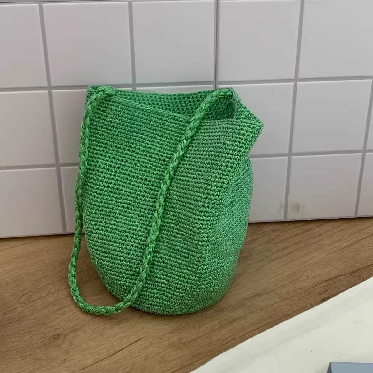 Women's Design Sier Hand-woven Korean Underarm Portable Women's Shoulder Bag
