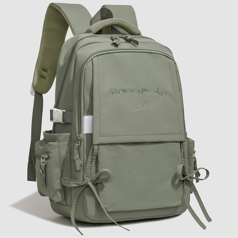 New Simple High College Large Capacity Backpacks