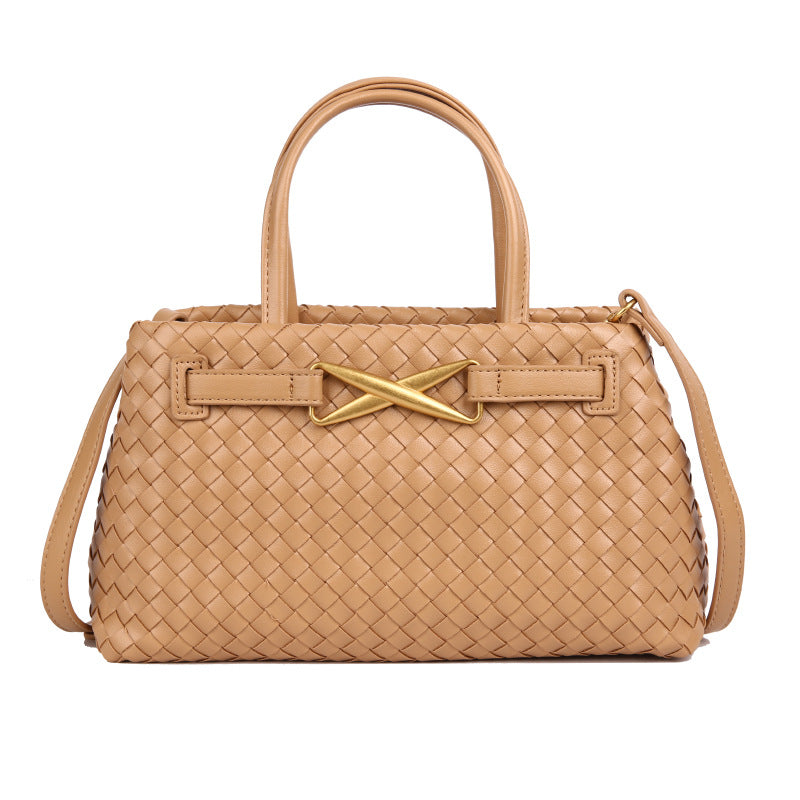 Women's High Sense Woven Fashion Commuter Bags