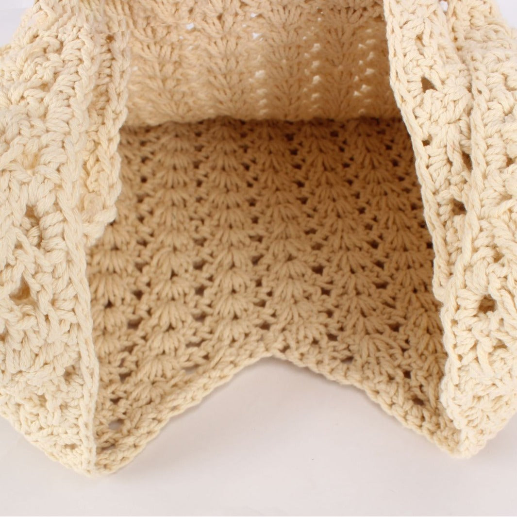Women's String Simple Woven Seaside Holiday Leisure Commute Bags