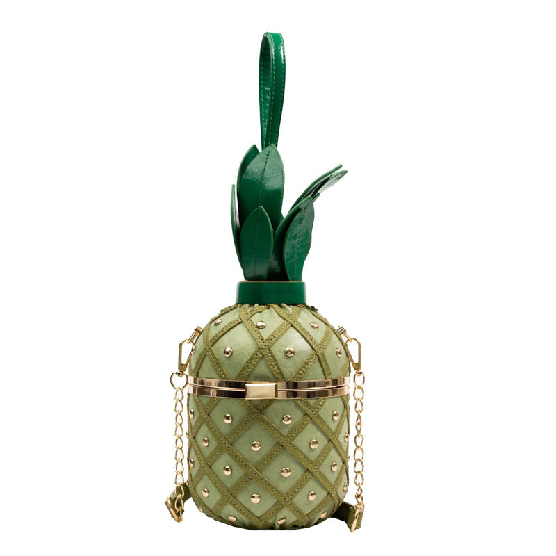Women's Popular Portable Pineapple Personalized Design Fresh Women's Messenger Bag