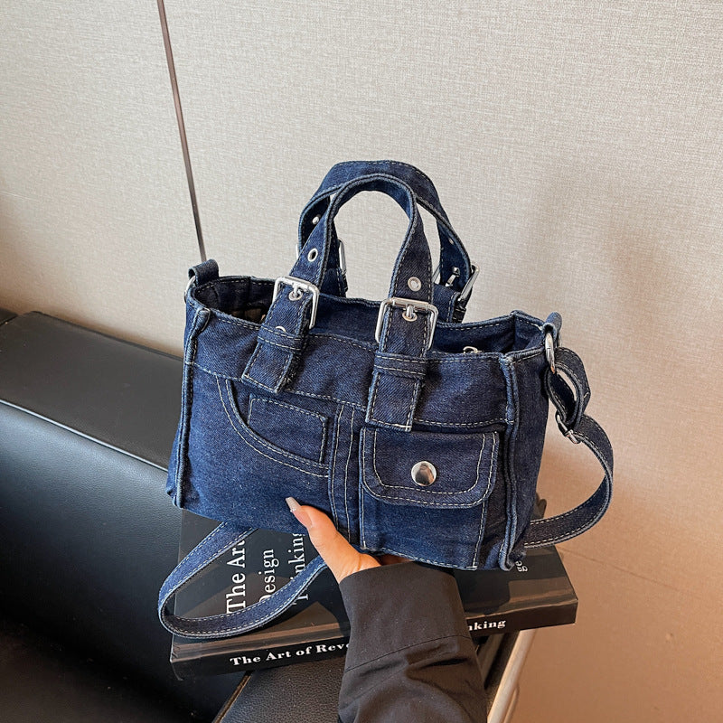 Durable Charming Popular Jeans Fashion Underarm Women's Messenger Bag