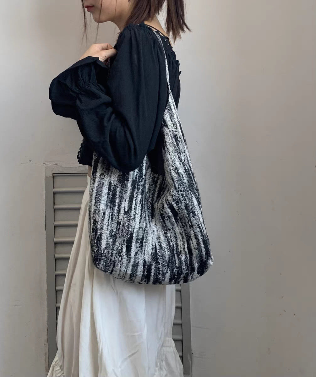Style Canvas Large Capacity Totes Vintage Tassel Bags