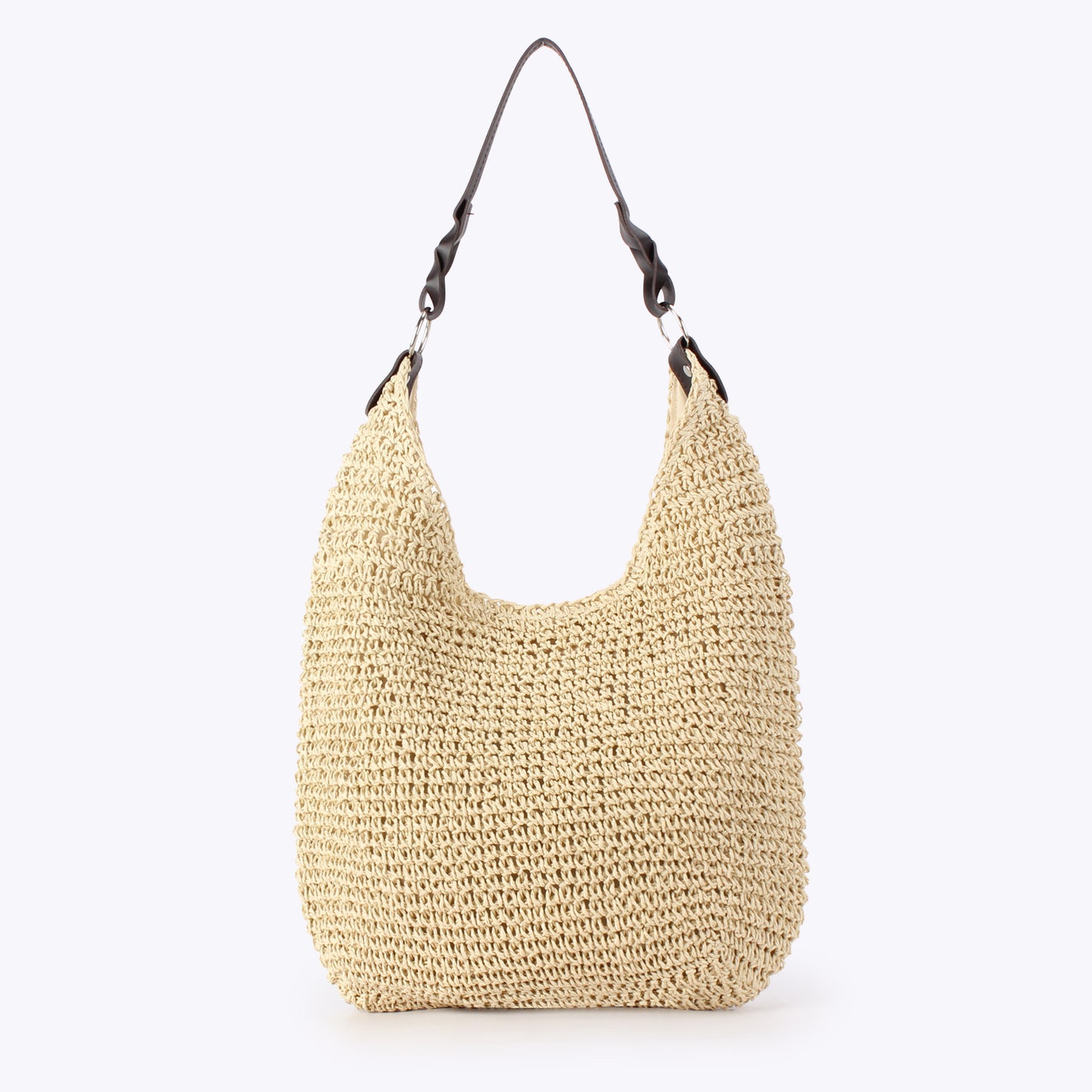 Women's Straw Large Capacity Everyday Joker Commuter Niche Personality Women's Shoulder Bag