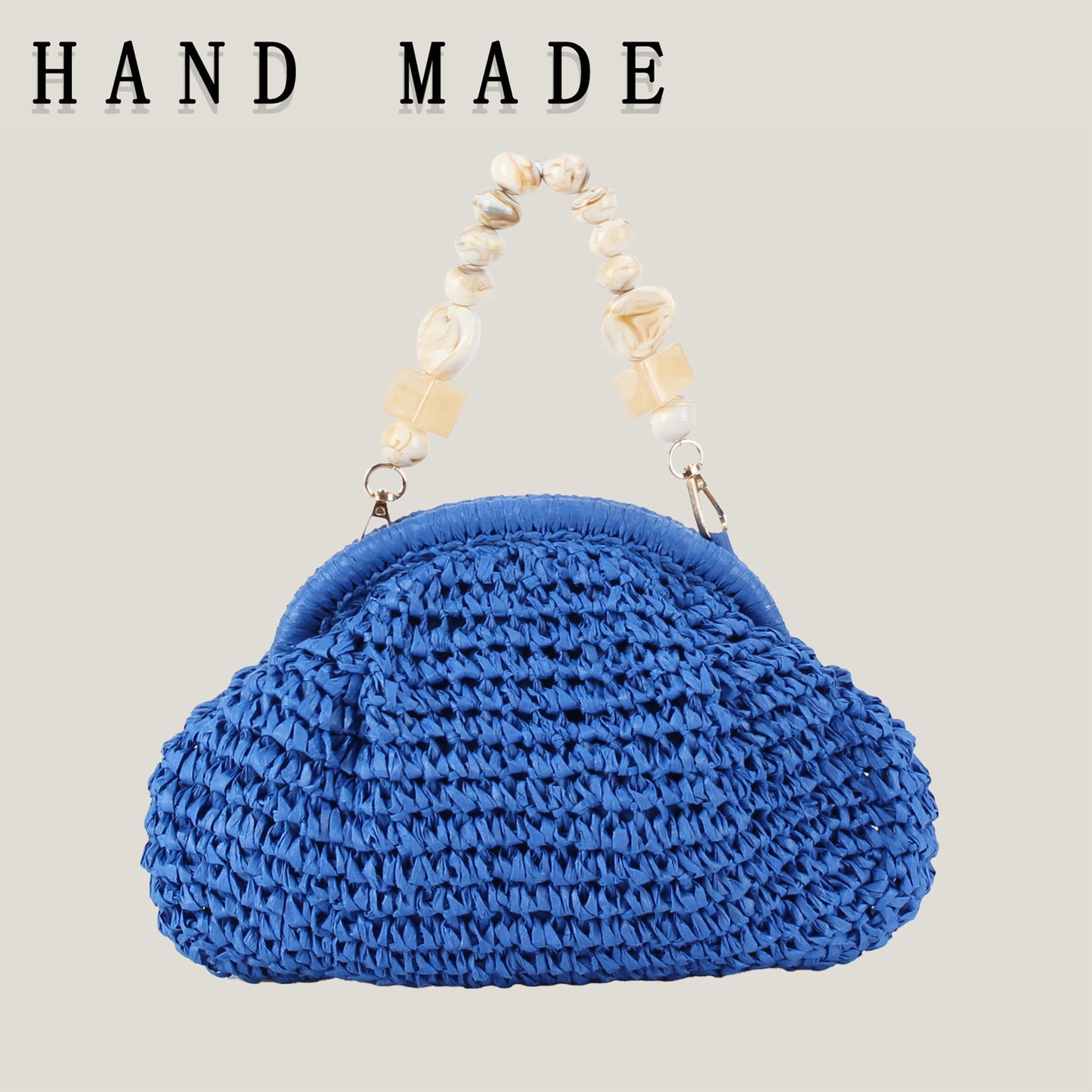 Women's Simple Woven Seaside Vacation Daily Leisure Women's Handbag