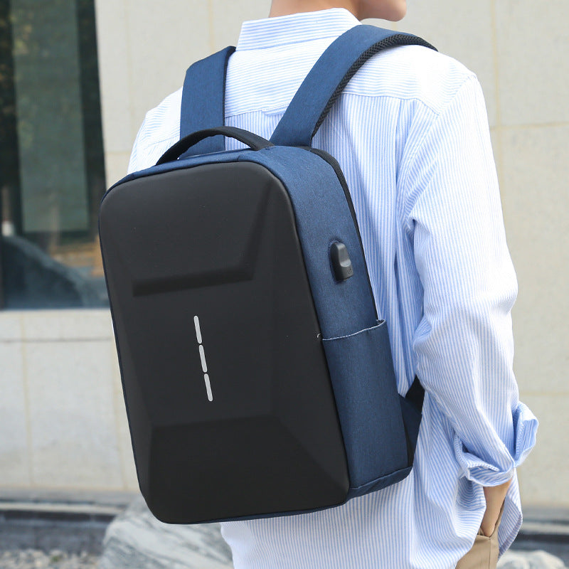 Men's Commute Waterproof Rucksack College Class Computer Business Backpack