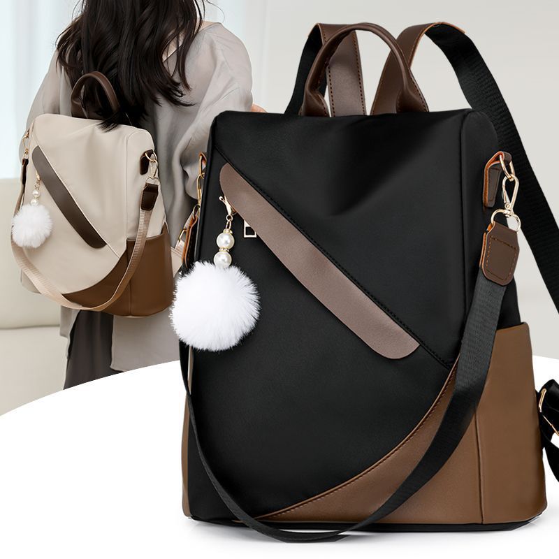 Women's Fashion Oxford Cloth Versatile Large Capacity Backpacks