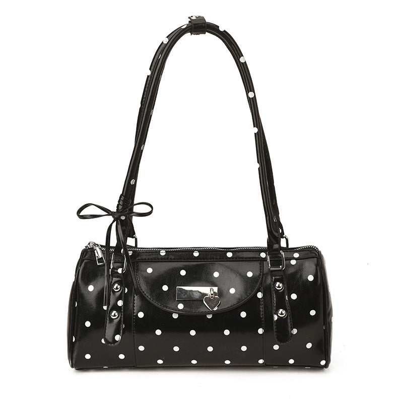 Women's Fashion Dot Korean Style Commuter Boston Bags