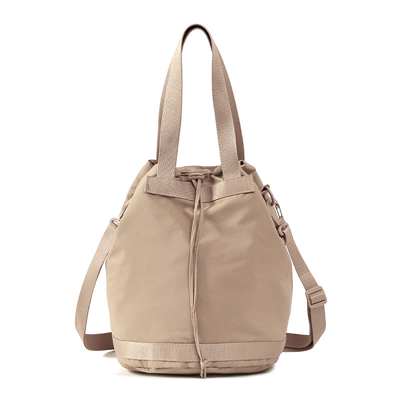 Drawstring Hand Large Capacity Strap Detachable Bucket Bag