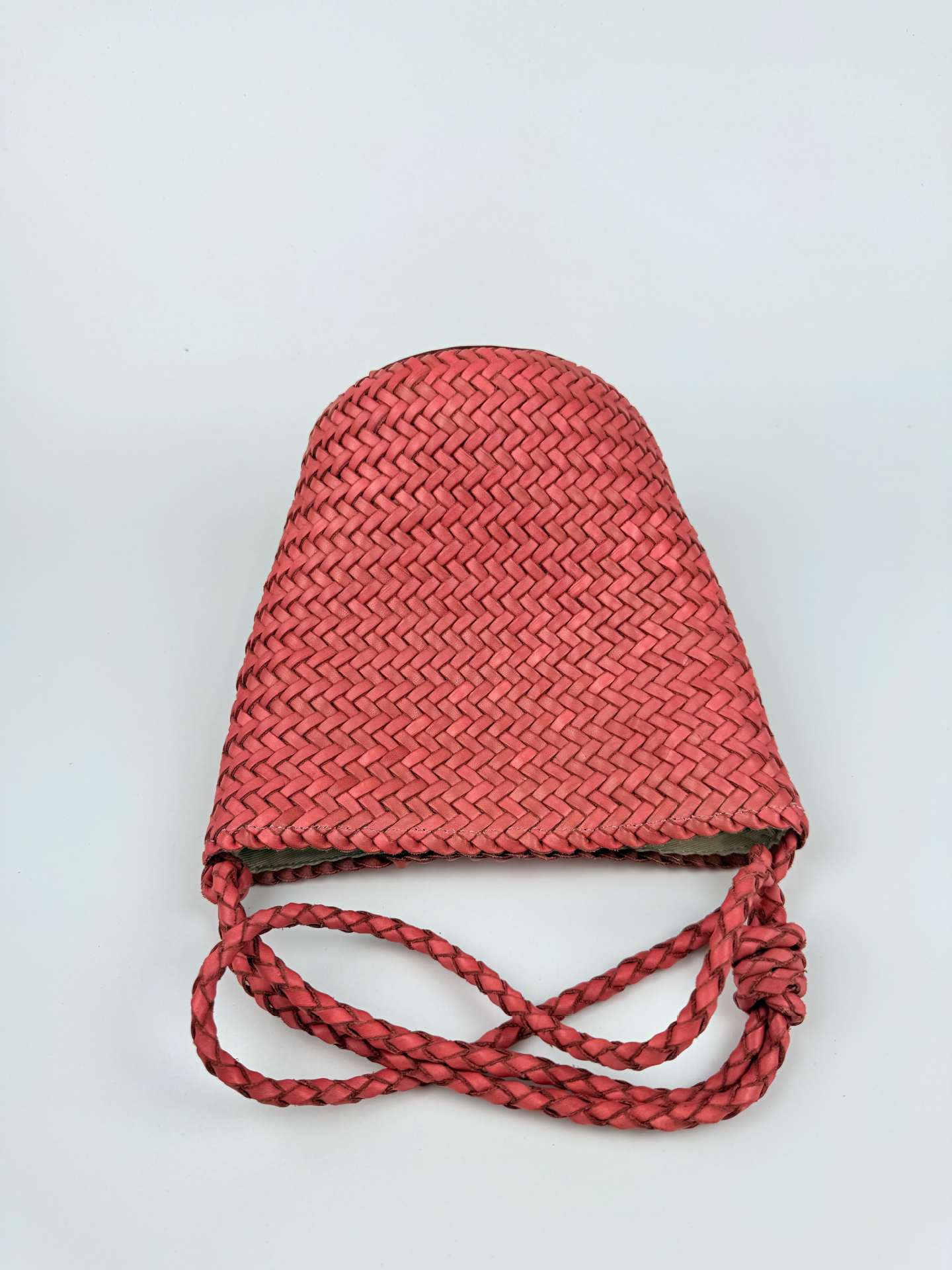 Summer Woven Genuine Leather Handmade First Bags