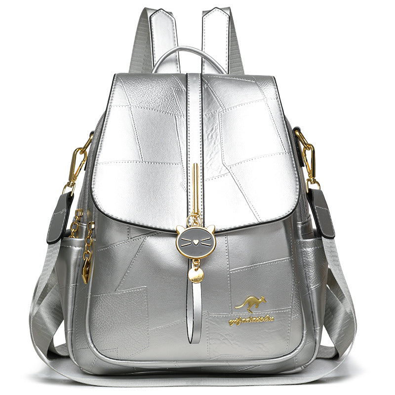 Women's Fashionable Stitching Style High-grade Lightweight Commuter Bags
